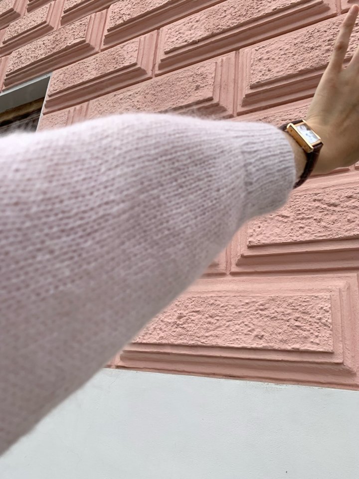 Pomelo - Korean Women Fashion - #womensfashion - Barrel Mohair Knit Pullover - 9