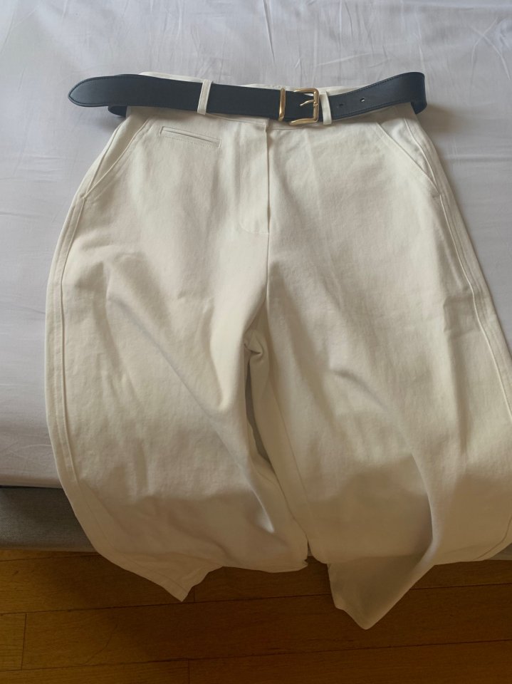 Pomelo - Korean Women Fashion - #womensfashion - Jeff Twill Pocket Pants - 10