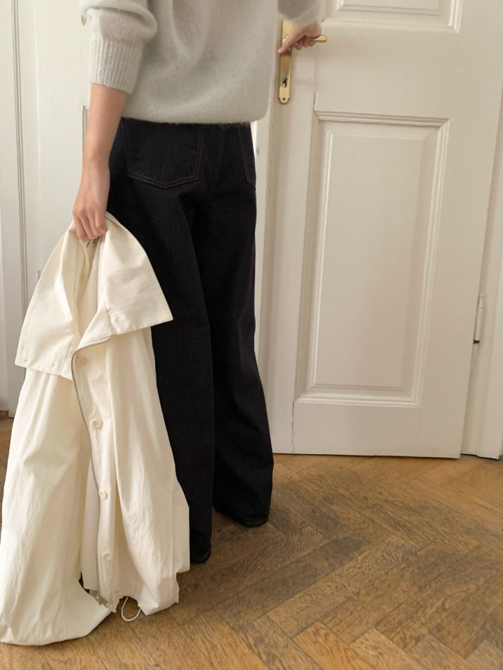 Pomelo - Korean Women Fashion - #womensfashion - Non Fade Denim Pants - 3