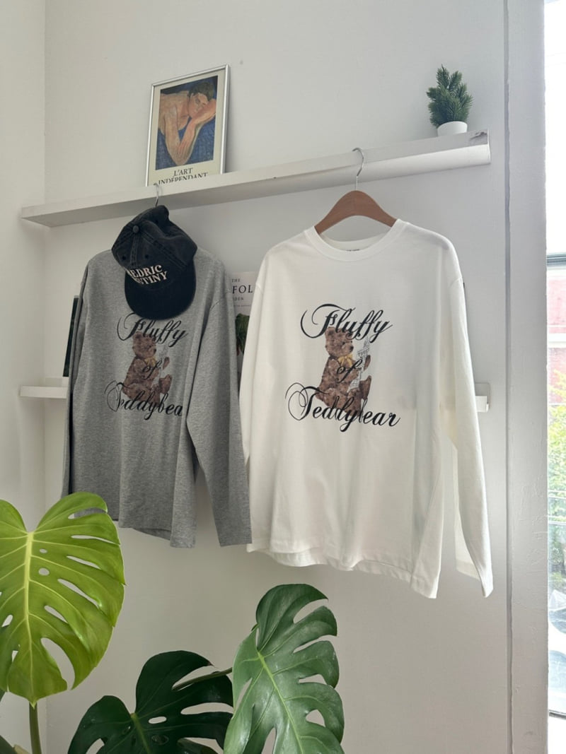 Purej - Korean Junior Fashion - #Kfashion4kids - Teddy Bear Tee