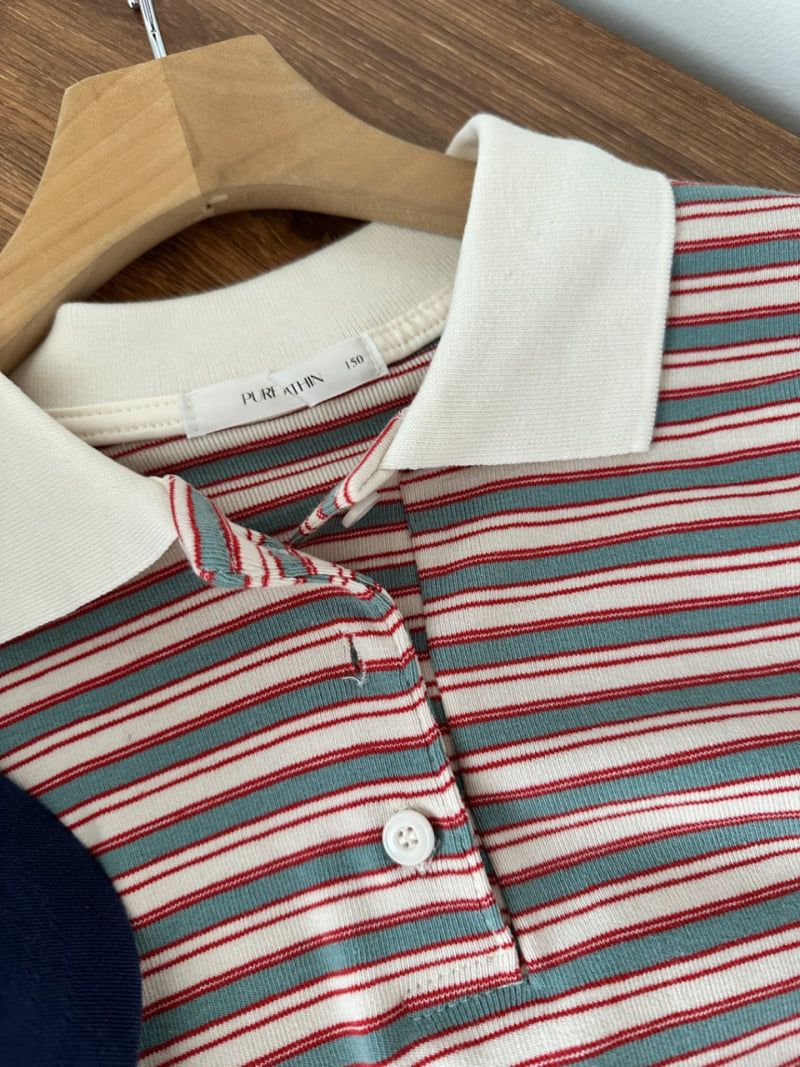 Purej - Korean Junior Fashion - #Kfashion4kids - Toy Striped Tee - 10