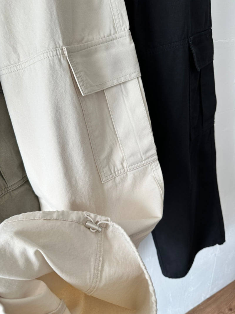Purej - Korean Junior Fashion - #childofig - Cotton Cargo Pants - 3