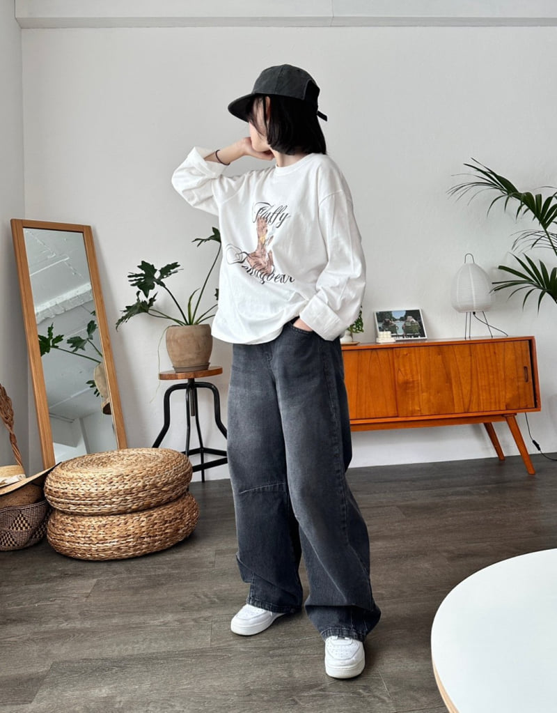 Purej - Korean Junior Fashion - #discoveringself - Teddy Bear Tee - 12