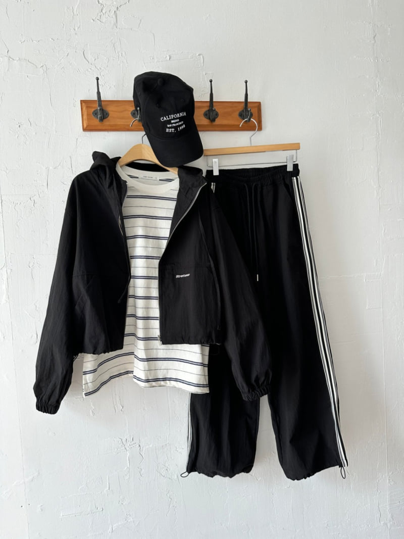Purej - Korean Junior Fashion - #discoveringself - Track Nylon Pants - 8