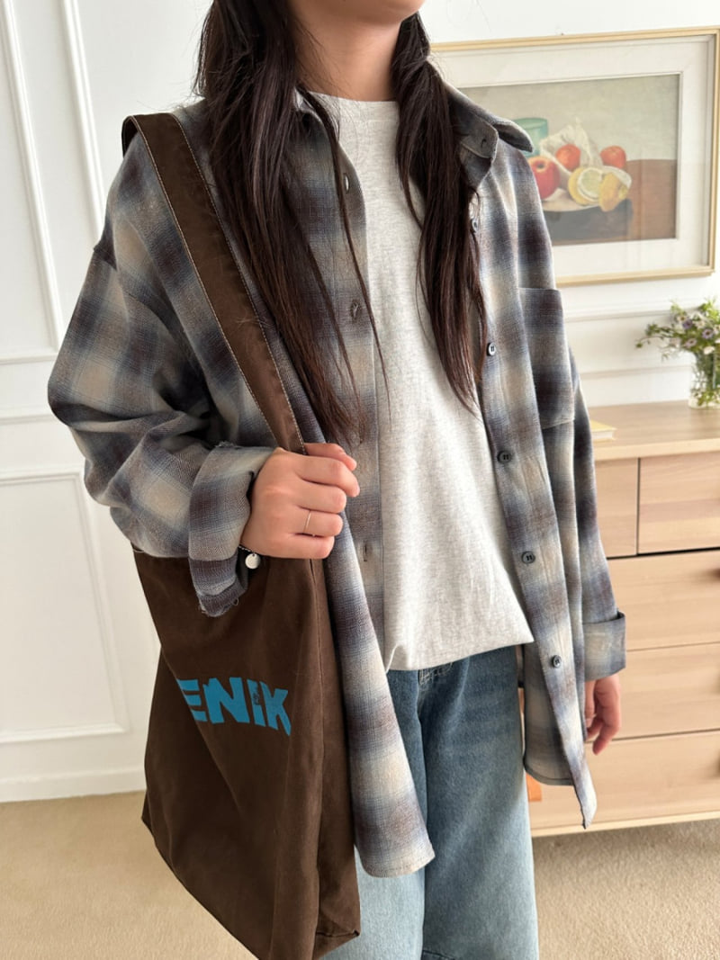 Purej - Korean Junior Fashion - #discoveringself - Daily Check Shirt - 2