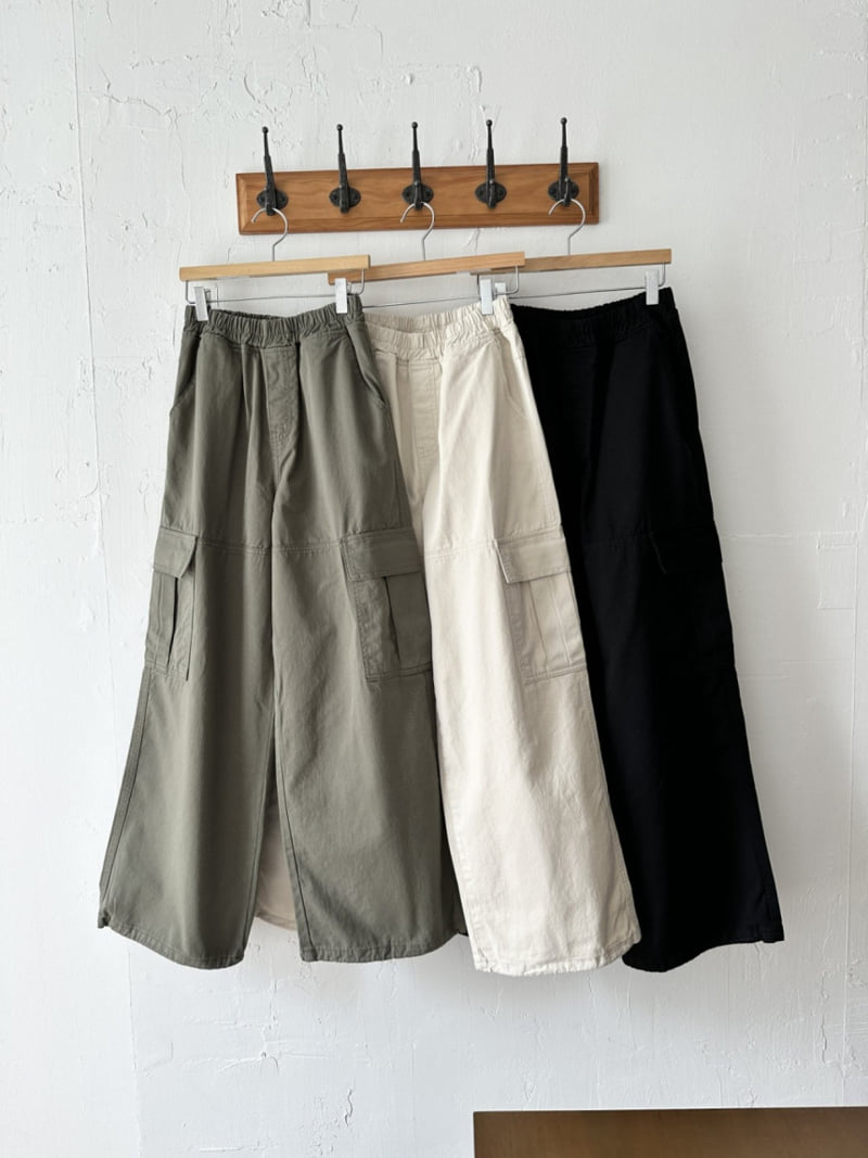Purej - Korean Junior Fashion - #fashionkids - Cotton Cargo Pants - 7