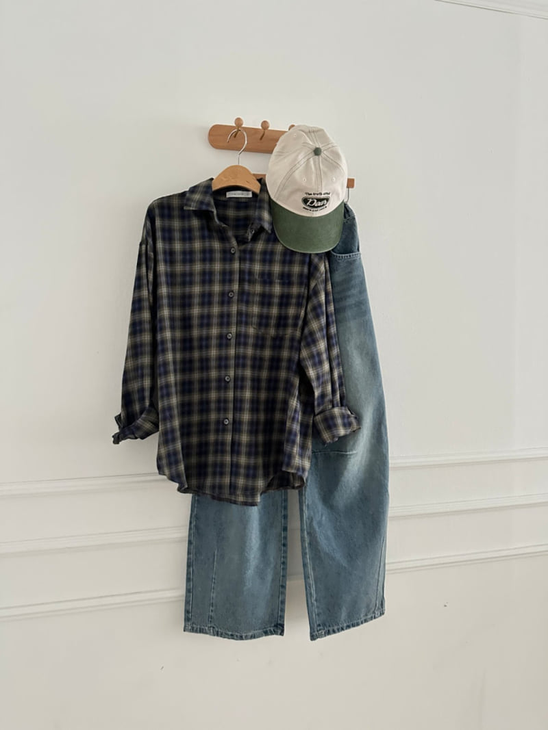 Purej - Korean Junior Fashion - #discoveringself - Maybe Check Shirt - 4