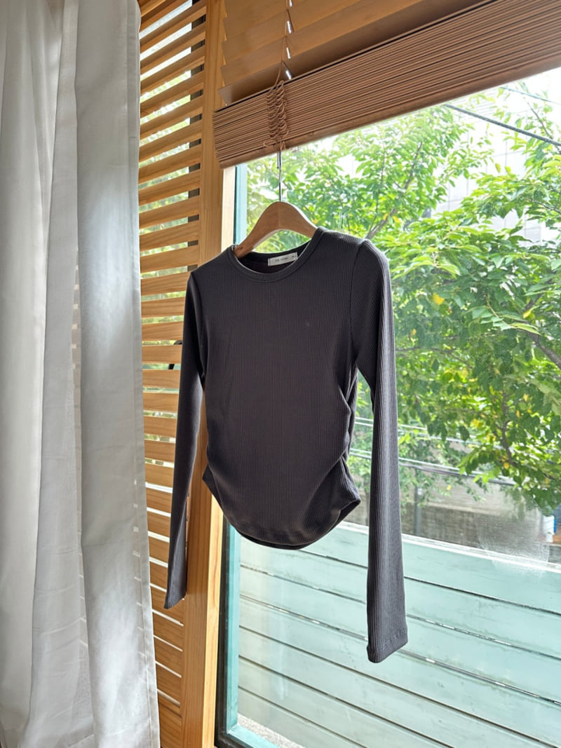 Purej - Korean Junior Fashion - #kidsshorts - Plain Shirring Tee - 12