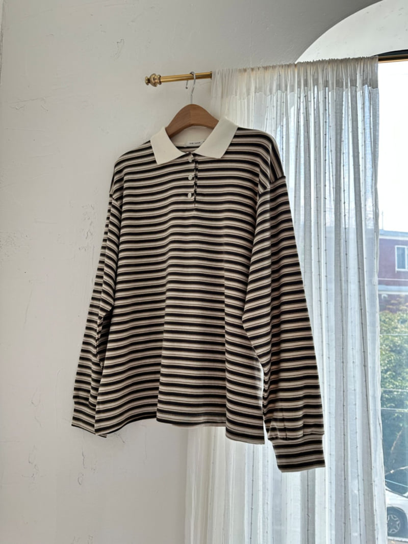 Purej - Korean Junior Fashion - #kidsshorts - Toy Striped Tee - 7