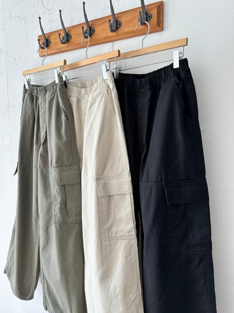 Purej - Korean Junior Fashion - #littlefashionista - Cotton Cargo Pants - 12