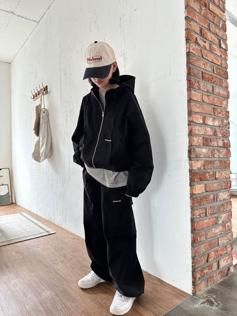 Purej - Korean Junior Fashion - #Kfashion4kids - Street Hooded Jumper - 4