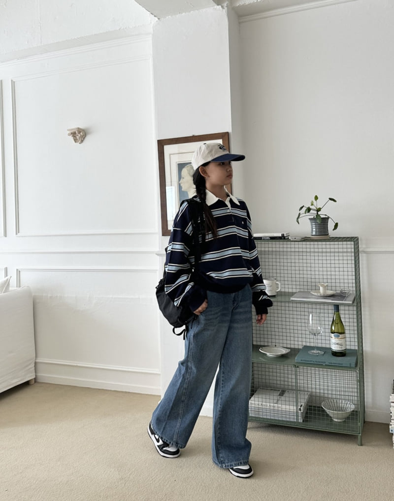 Purej - Korean Junior Fashion - #magicofchildhood - Ivy Collar Sweatshirt - 11