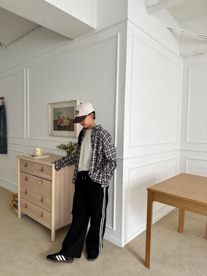 Purej - Korean Junior Fashion - #minifashionista - Maybe Check Shirt - 11