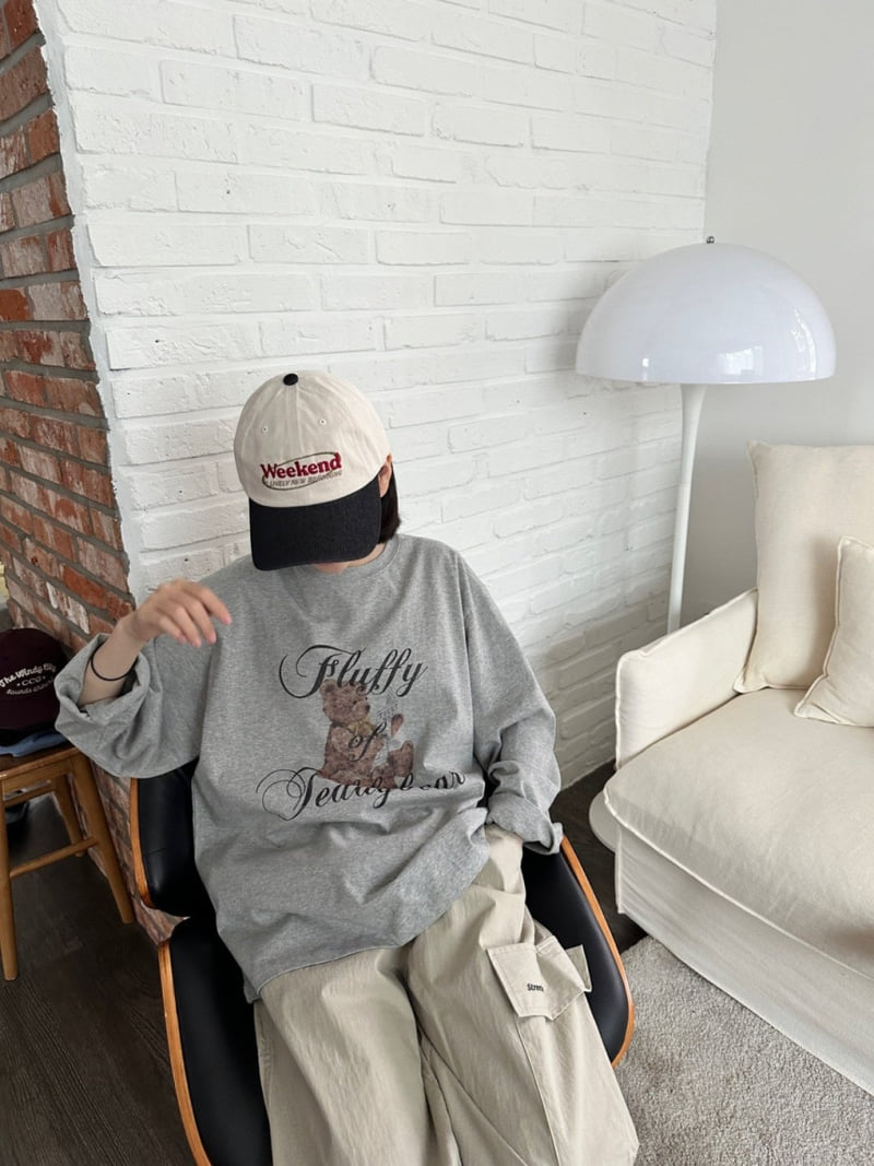 Purej - Korean Junior Fashion - #stylishchildhood - Teddy Bear Tee - 8