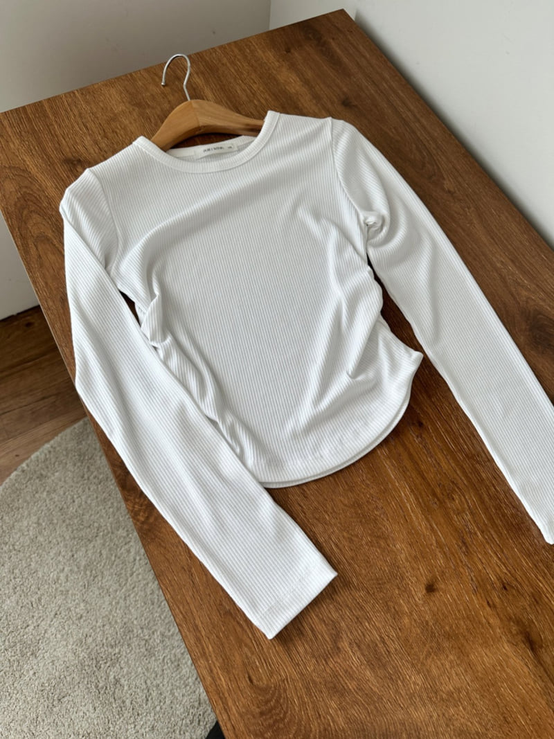 Purej - Korean Junior Fashion - #stylishchildhood - Plain Shirring Tee - 6