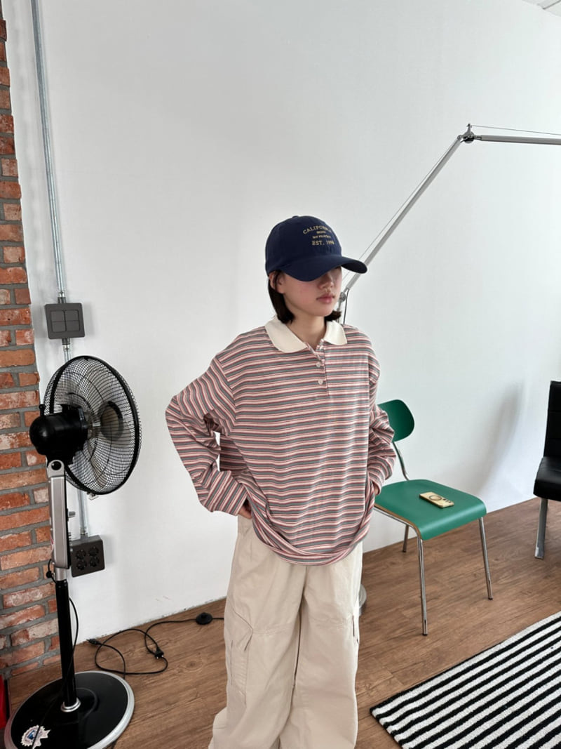 Purej - Korean Junior Fashion - #stylishchildhood - Toy Striped Tee