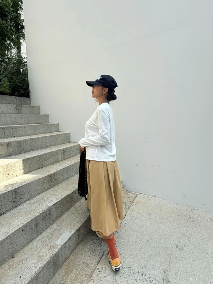 Queensmade - Korean Women Fashion - #momslook - Bebe Tee - 7