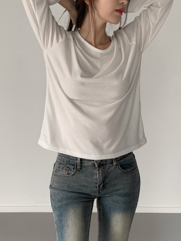 Queensmade - Korean Women Fashion - #momslook - Line Daily Tee - 3