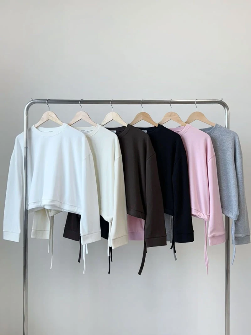 Queensmade - Korean Women Fashion - #momslook - Deli Sweatshirt - 12