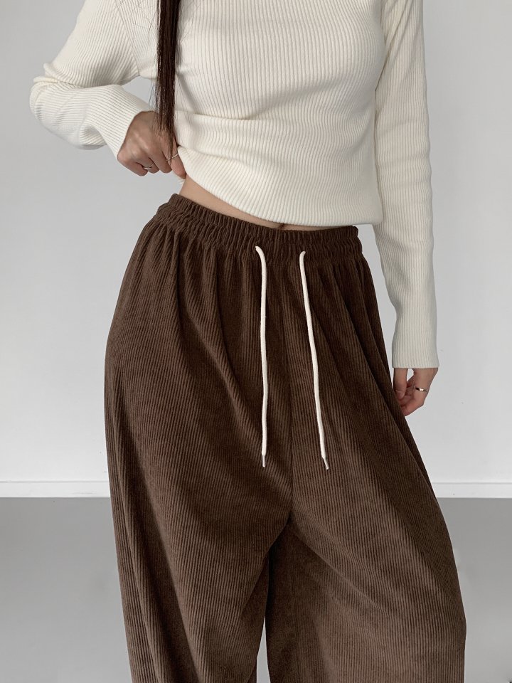 Ribbed Pants by Queensmade for Women - view 10