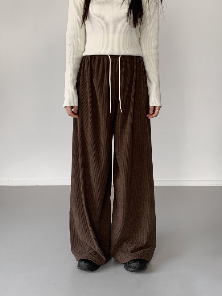 Ribbed Pants by Queensmade for Women - view 4