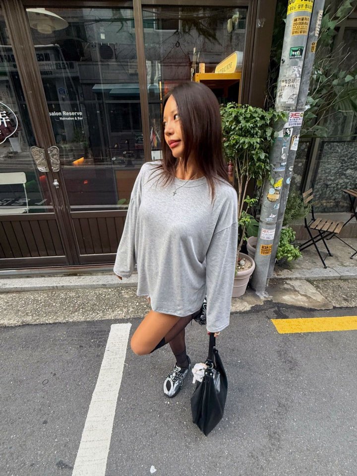 Queensmade - Korean Women Fashion - #womensfashion - Just Tee - 4