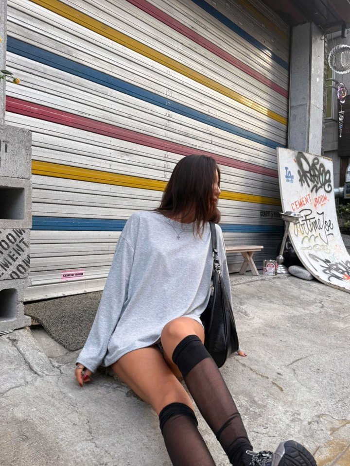 Queensmade - Korean Women Fashion - #momslook - Just Tee - 8