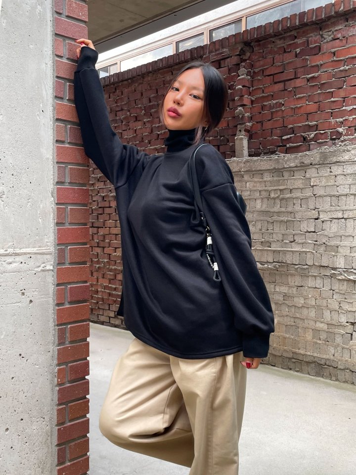 Queensmade - Korean Women Fashion - #momslook - Mood Turtleneck Tee - 9