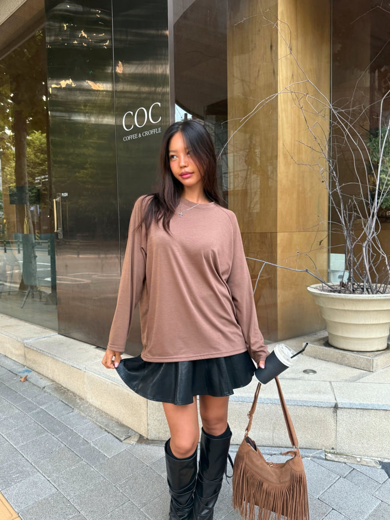 Queensmade - Korean Women Fashion - #romanticstyle - Pinter Raglan Tee - 3