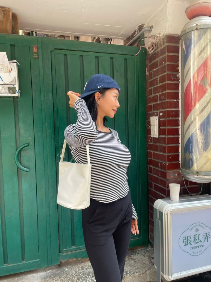 Queensmade - Korean Women Fashion - #shopsmall - Tommy Stripe Tee - 5