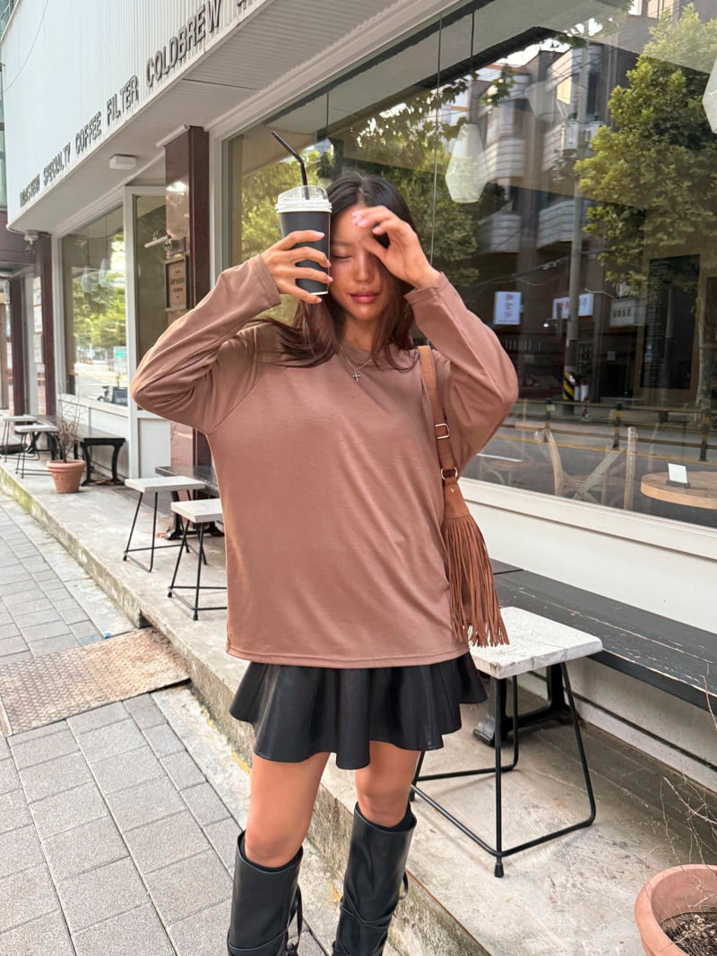 Queensmade - Korean Women Fashion - #thatsdarling - Pinter Raglan Tee - 5