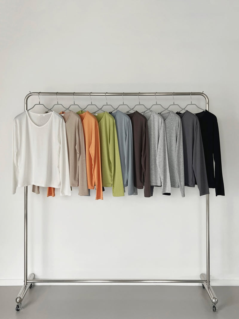 Queensmade - Korean Women Fashion - #thelittlethings - Line Daily Tee - 12
