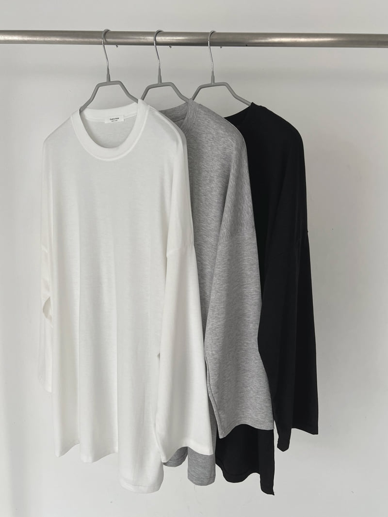Queensmade - Korean Women Fashion - #thelittlethings - Boxy Long Tee - 11