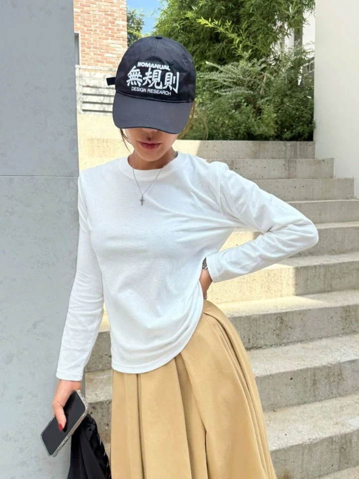 Queensmade - Korean Women Fashion - #vintageinspired - Bebe Tee - 9