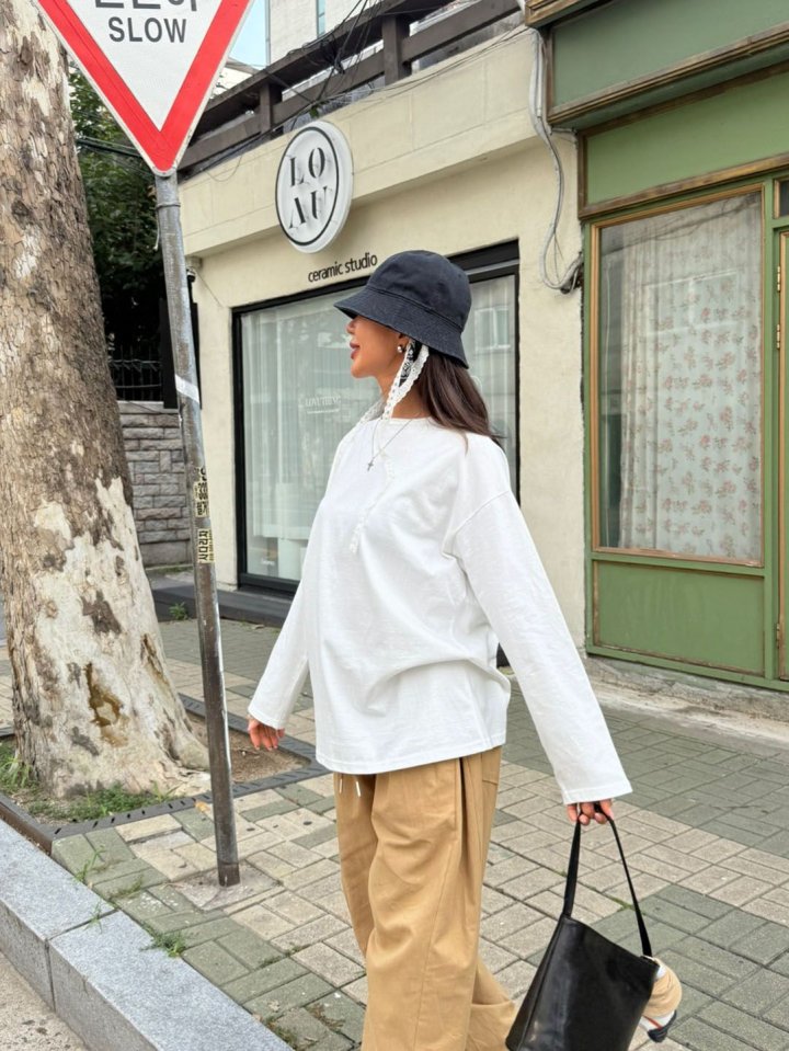 Queensmade - Korean Women Fashion - #womensfashion - Vivid Tee 2 - 9