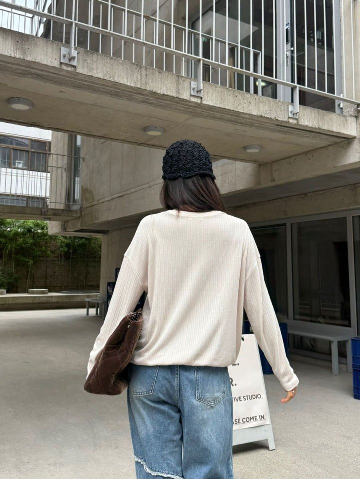 Queensmade - Korean Women Fashion - #womensfashion - Troll V-neck Tee - 3