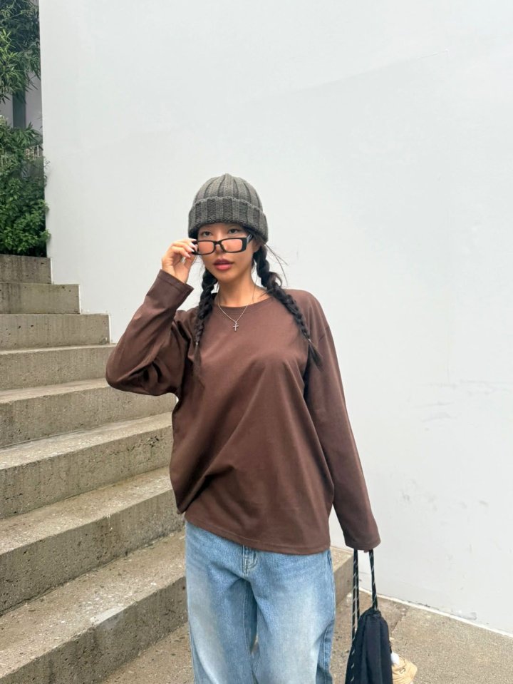 Queensmade - Korean Women Fashion - #womensfashion - Real Boxy Tee - 10