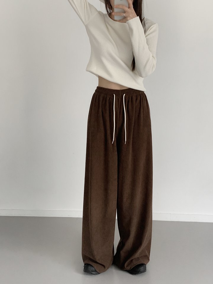 Ribbed Pants by Queensmade for Women - view 5