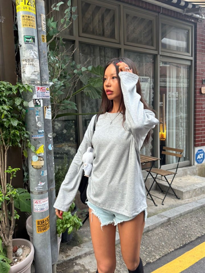 Queensmade - Korean Women Fashion - #womensfashion - Just Tee