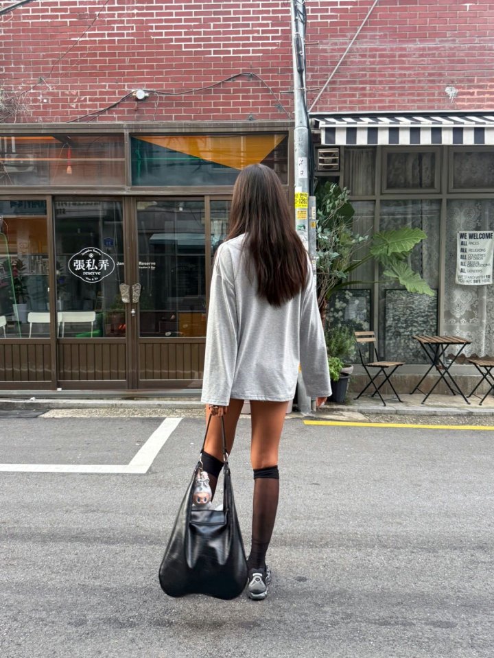 Queensmade - Korean Women Fashion - #womensfashion - Just Tee - 5