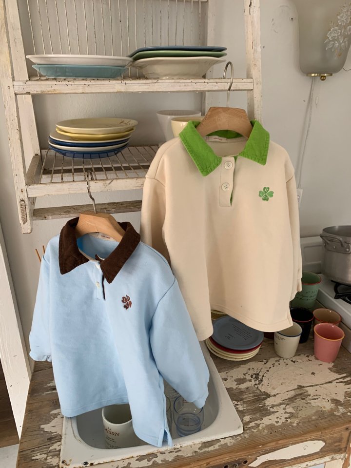 Raleelounge - Korean Children Fashion - #designkidswear - Heart Collar Tee - 9