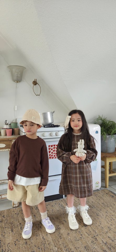 Raleelounge - Korean Children Fashion - #discoveringself - Tencel Knit Tee - 3