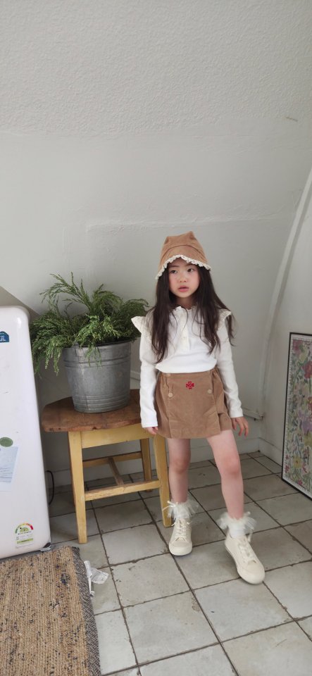 Raleelounge - Korean Children Fashion - #fashionkids - Heart Span Skirt Pants - 3