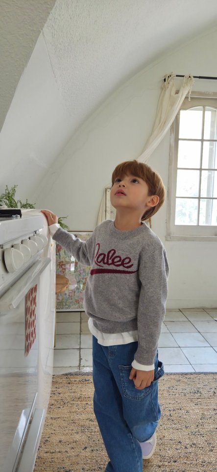 Raleelounge - Korean Children Fashion - #kidsstore - Larian Knit Tee - 5