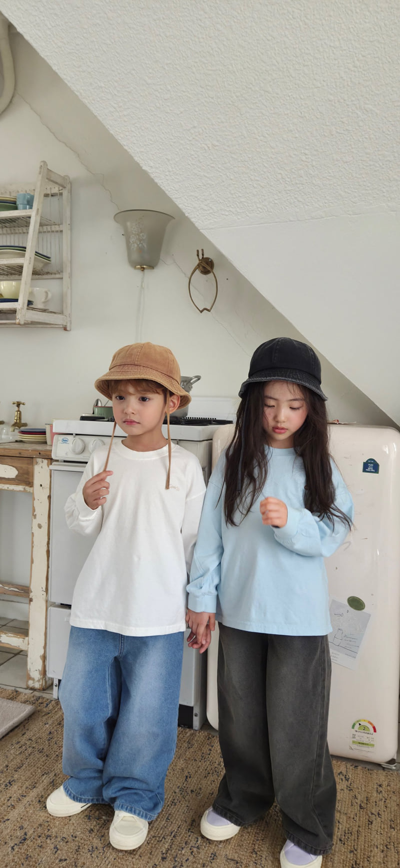 Raleelounge - Korean Children Fashion - #kidsstore - Camel Tee - 6