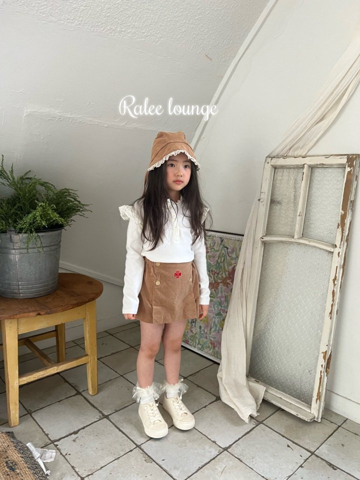 Raleelounge - Korean Children Fashion - #kidzfashiontrend - Bon Frill Tee