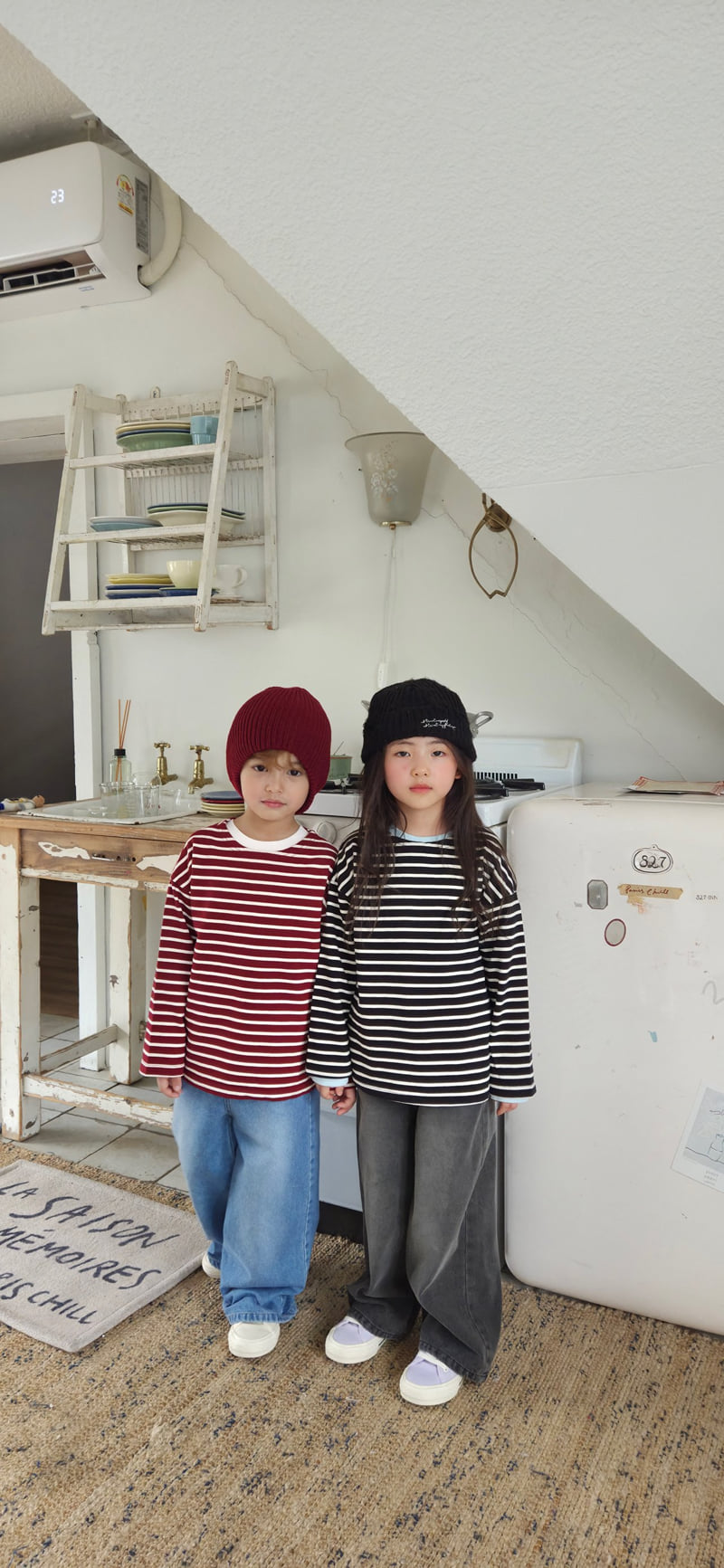 Raleelounge - Korean Children Fashion - #kidzfashiontrend - F10 Stripe Tee - 5