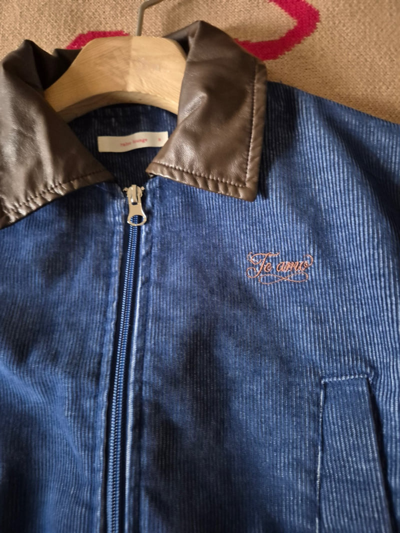 Raleelounge - Korean Children Fashion - #littlefashionista - Blue Corduroy Jacket - 10