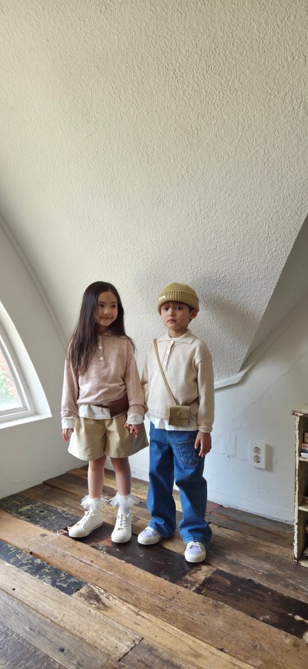 Raleelounge - Korean Children Fashion - #littlefashionista - Ang Collar Knit Tee - 7