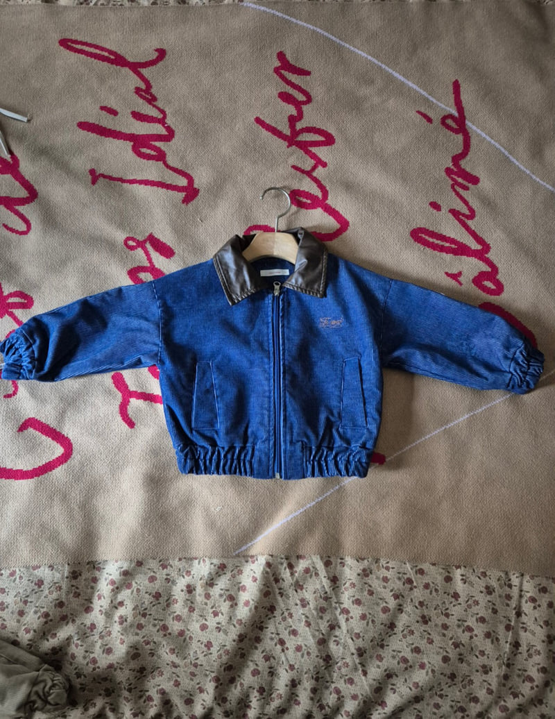 Raleelounge - Korean Children Fashion - #magicofchildhood - Blue Corduroy Jacket - 11